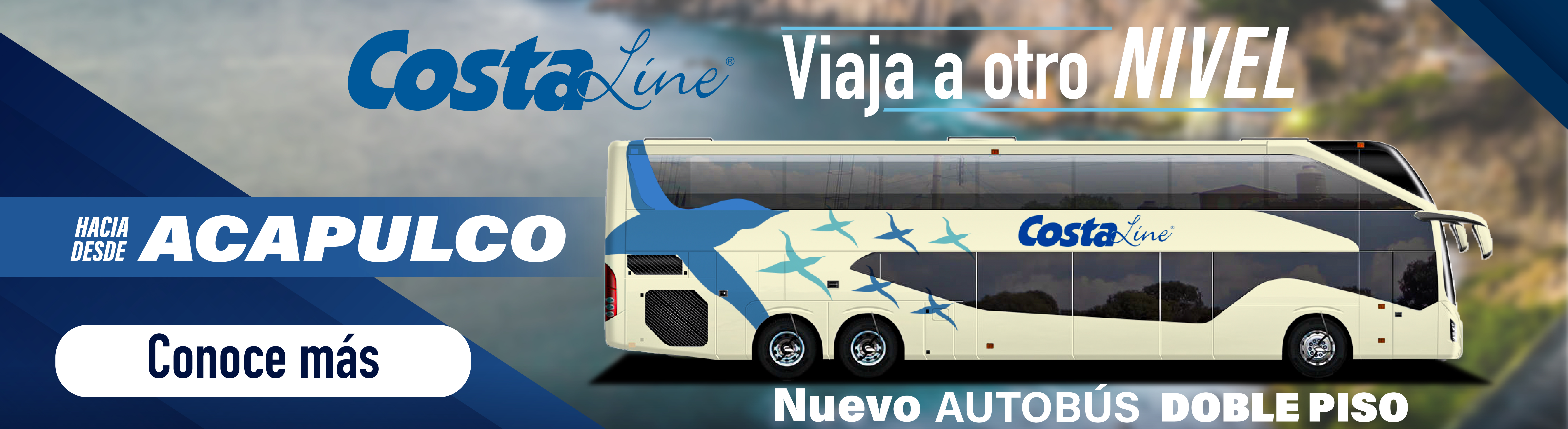 Autobús Doble Piso Costa Line