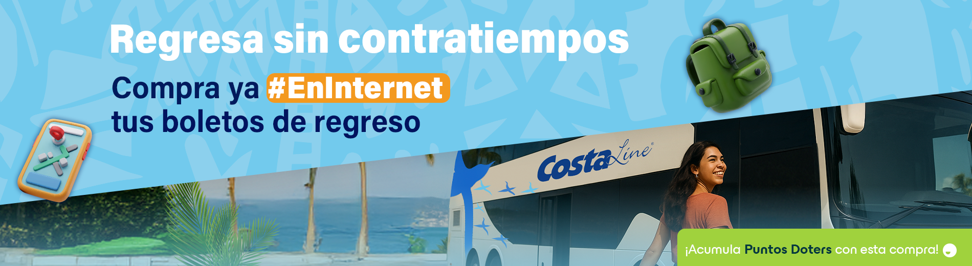 Regresa sin contratiempos